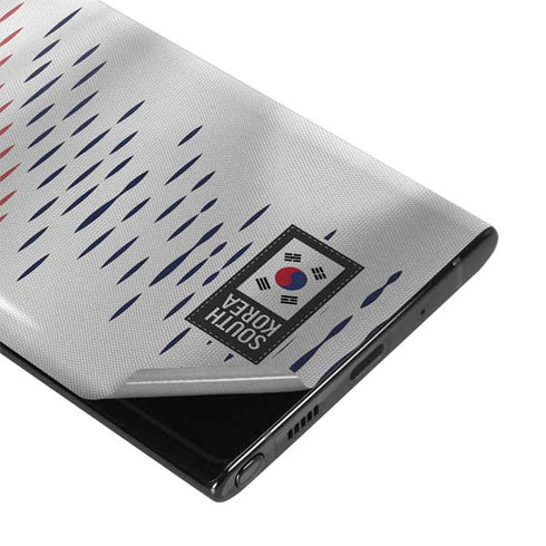 South Korea Soccer Flag Galaxy Note 10 Skin